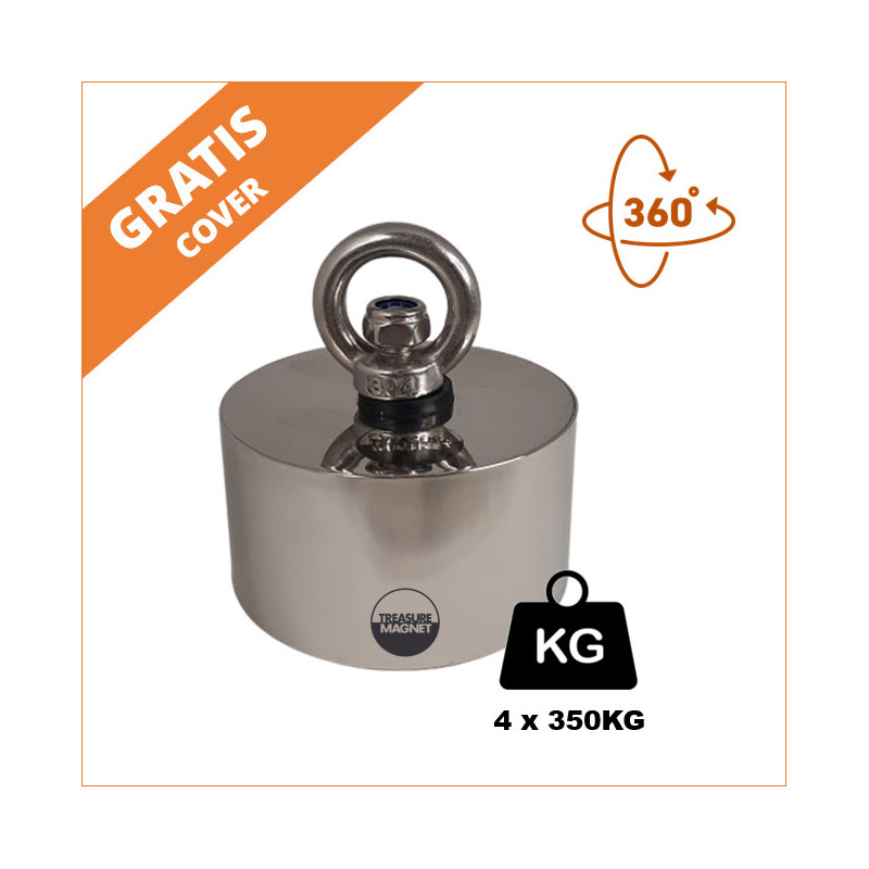 TERMINATOR - 360° Fiskemagnet - 1400KG