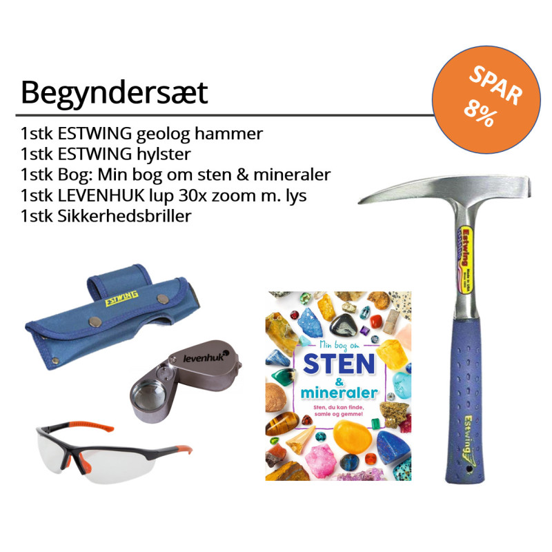 ESTWING - Geolog Pick Hammer m. vinyl skaft, 616 GR